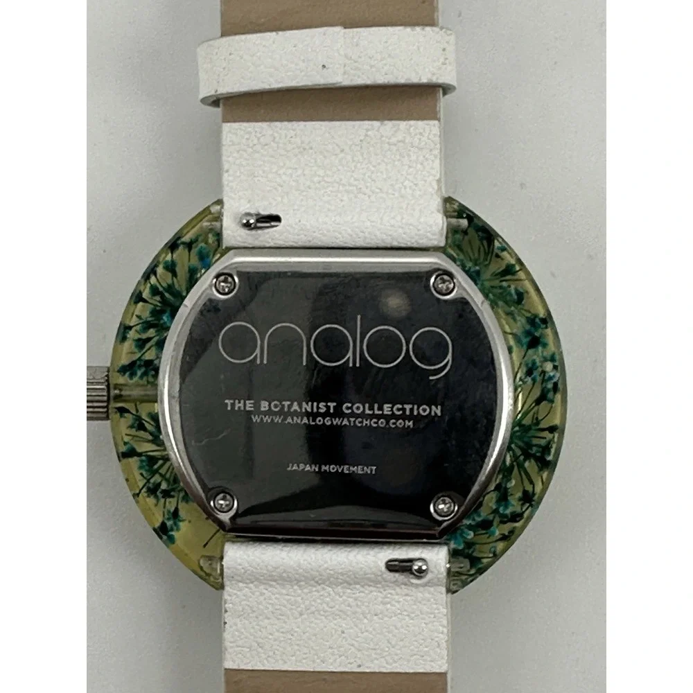 Analog Watch Co The Botanist Collection New Battery 40MM‎ 7.75